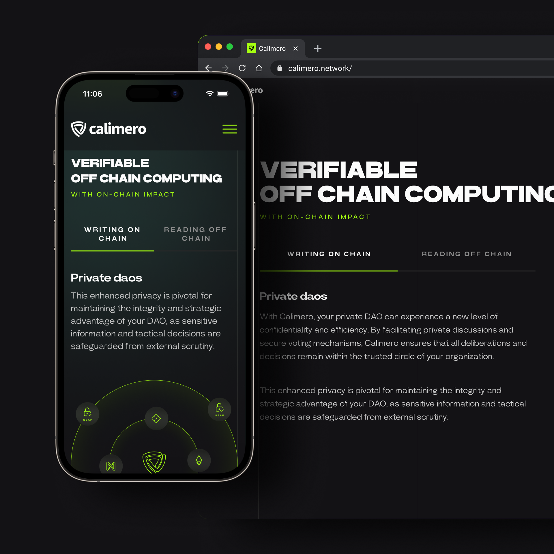Calimero - Verifiable Off Chain Computing