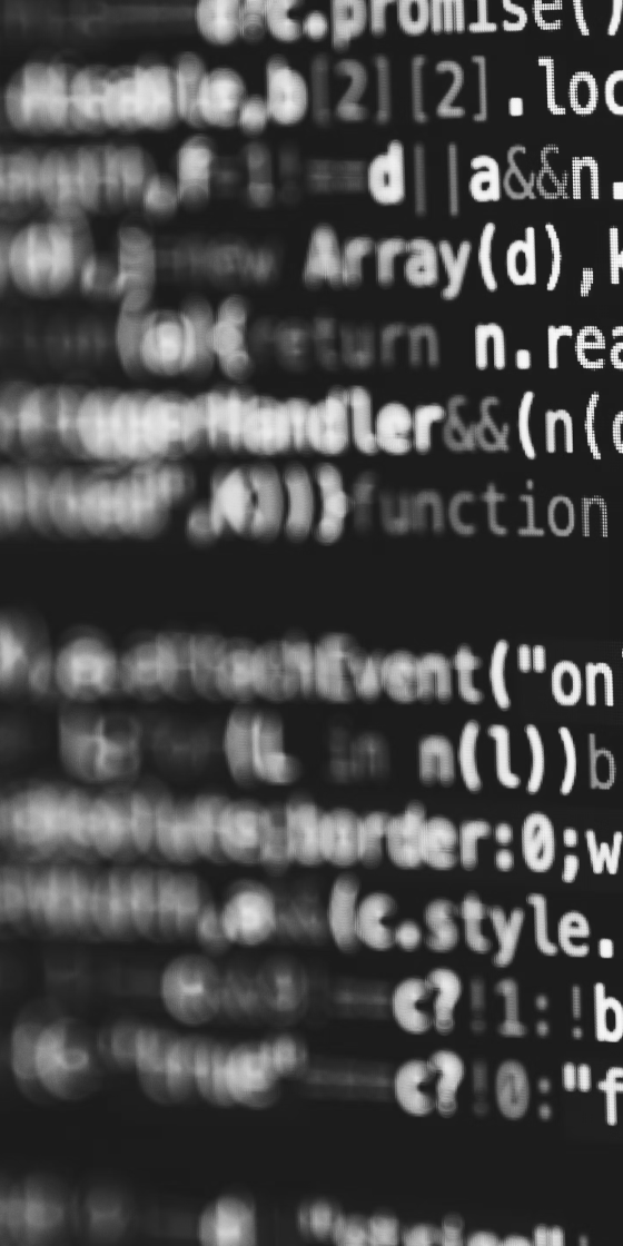 Image with code on screen