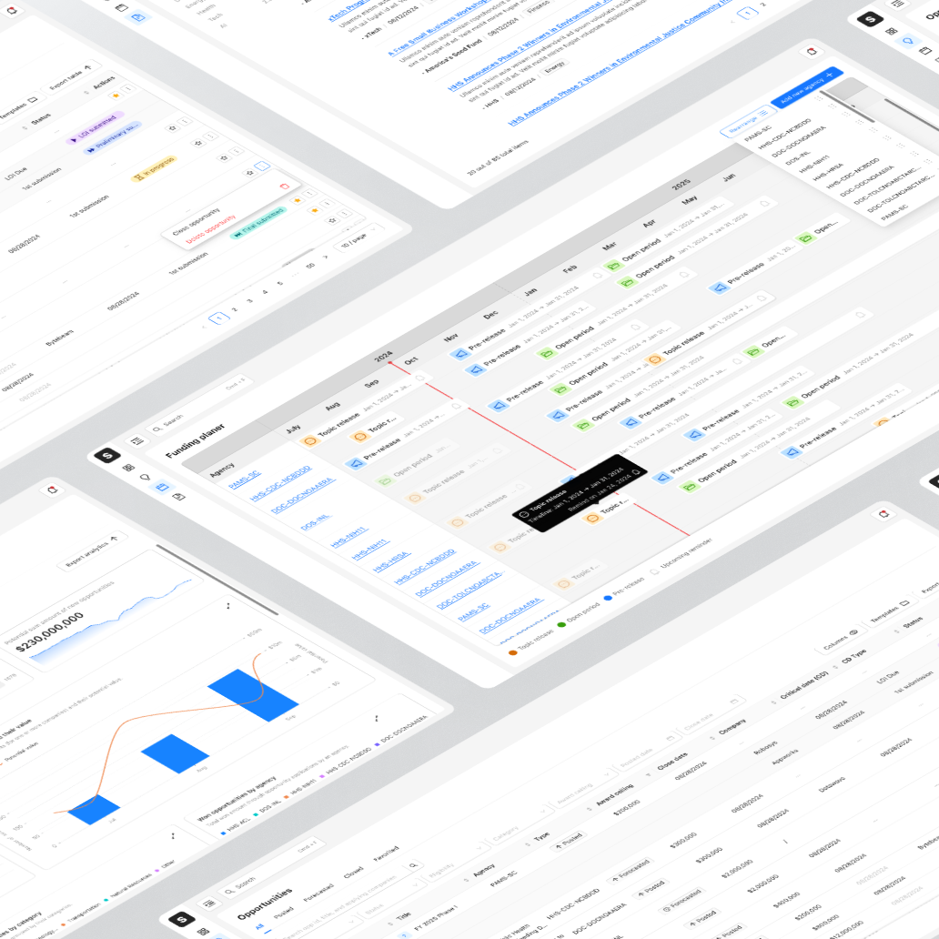MassVentures - Desktop Screens Showcase
