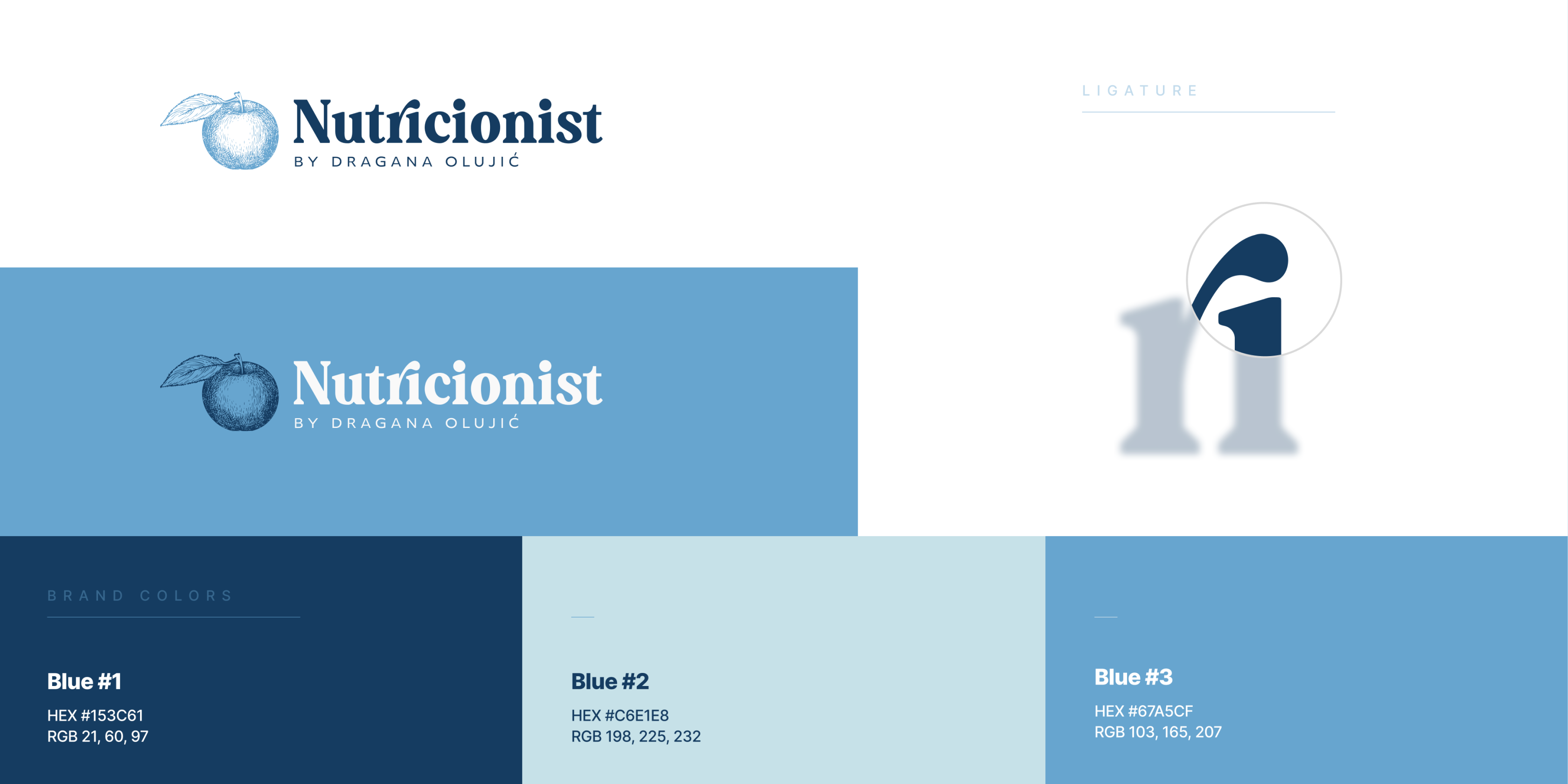 Nutricionist typography banner