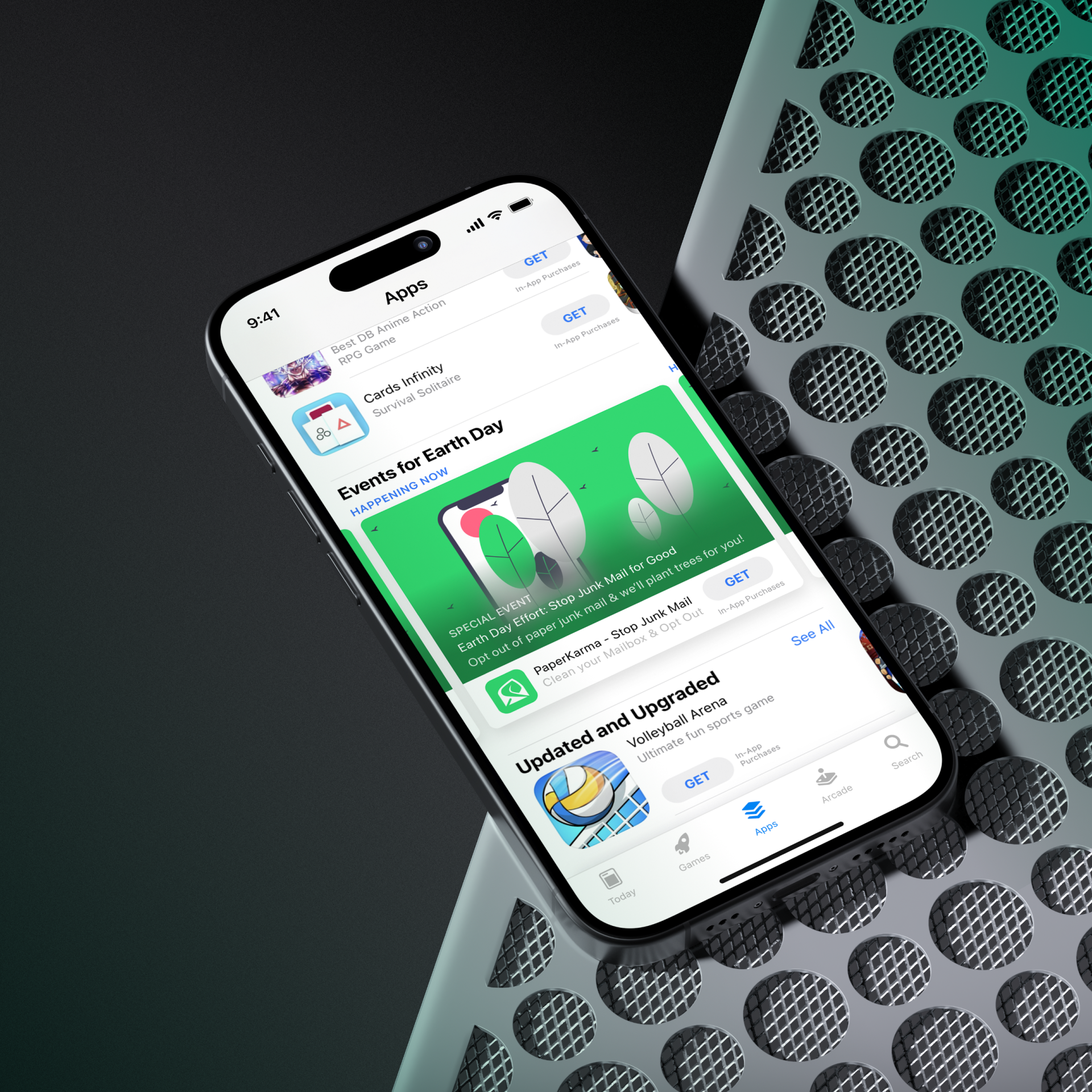 PaperKarma app store event screen