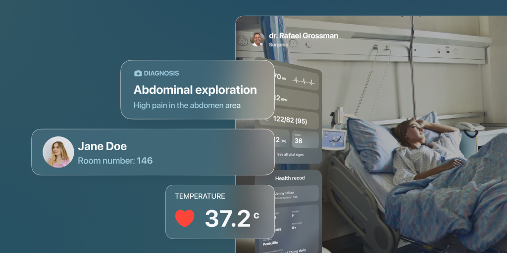 Apple Vision Pro digital transformation project by Aras Digital Products