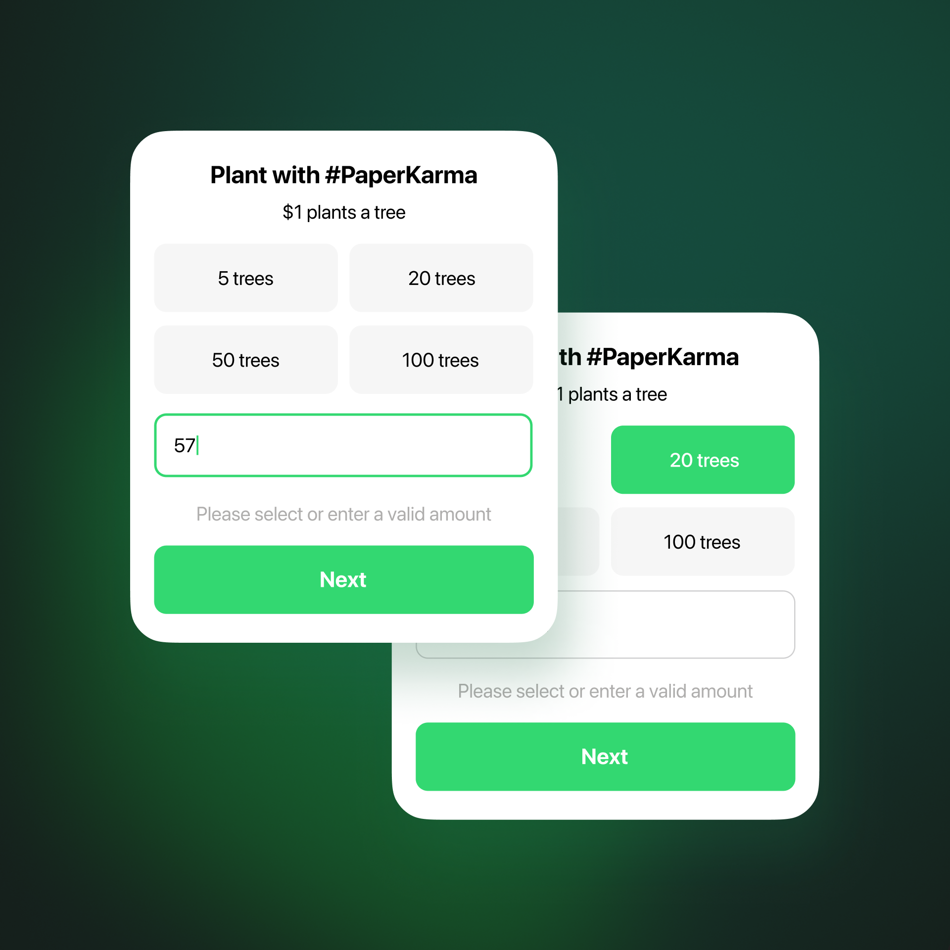 PaperKarma input fields image
